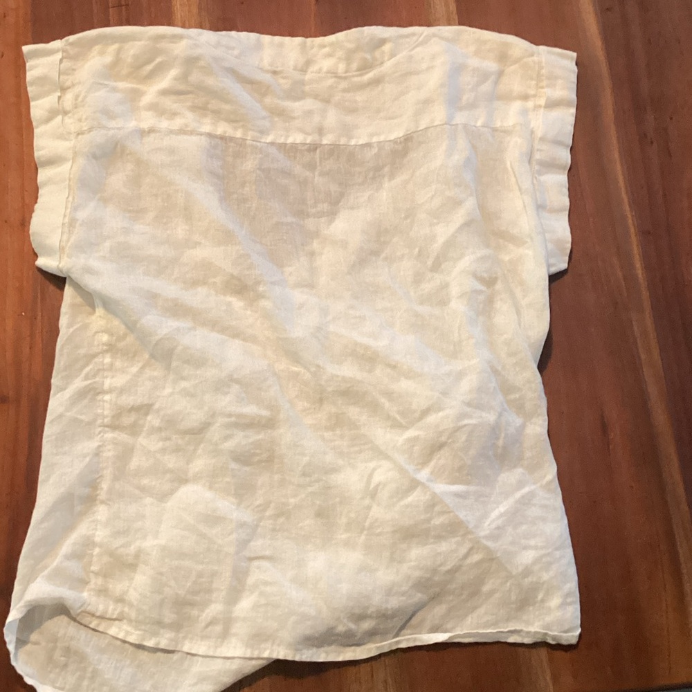 Frame Denim Ivory Wrap Robe - Picture 4 of 4